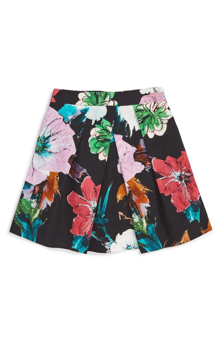 Milly Floral Pleated Skirt (Big Girls) | Nordstrom