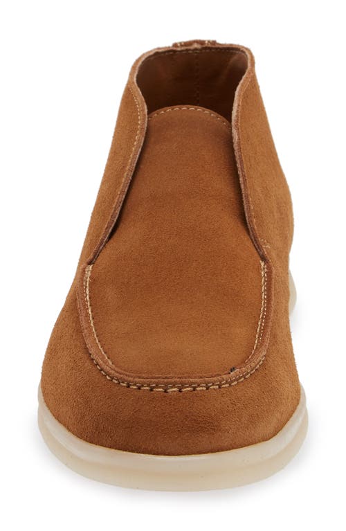 Bruno Magli Primo High Top Chukka Boot In Cognac Suede