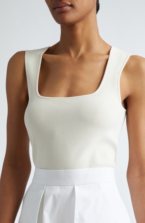 Shop Rohe Róhe Bustier Shaped Tank Top In Off White