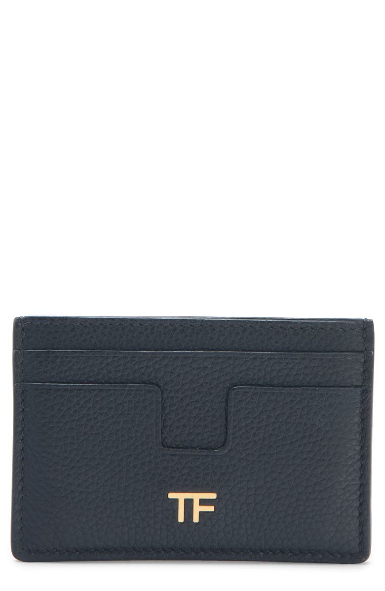 TOM FORD Grained Leather Card Holder | Nordstrom