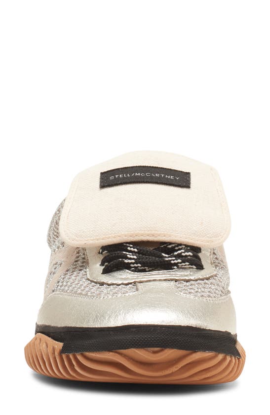 Shop Stella Mccartney S Wave Sneaker In Silver Grey
