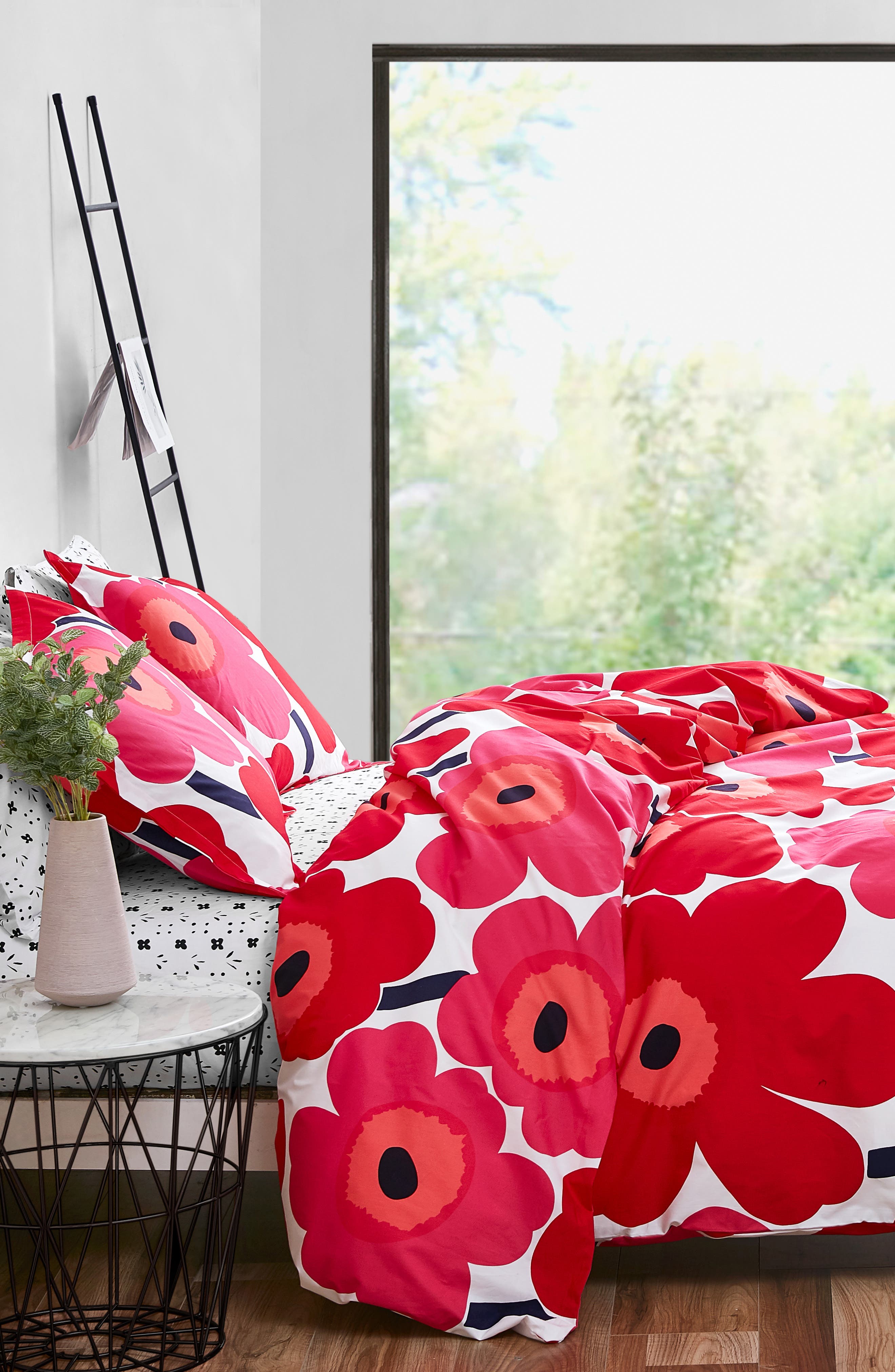 Marimekko Unikko Duvet Cover & Sham Set Nordstrom