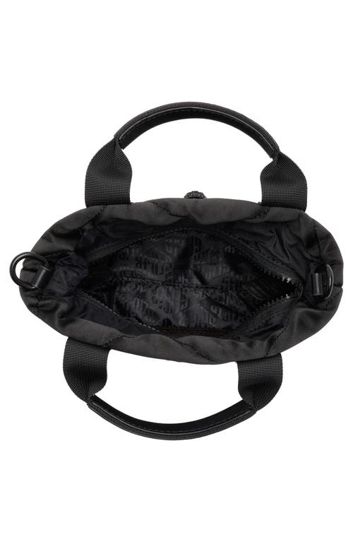 Kurt Geiger London Extra Small Quilted Shopper Bag In Black