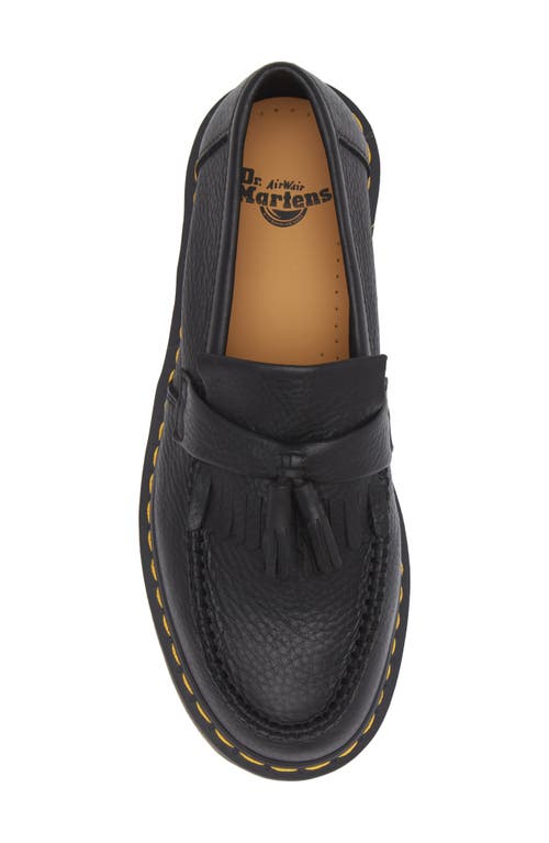 Dr. Martens' Dr. Martens Adrian Kiltie Tassel Loafer In Black Ambassador