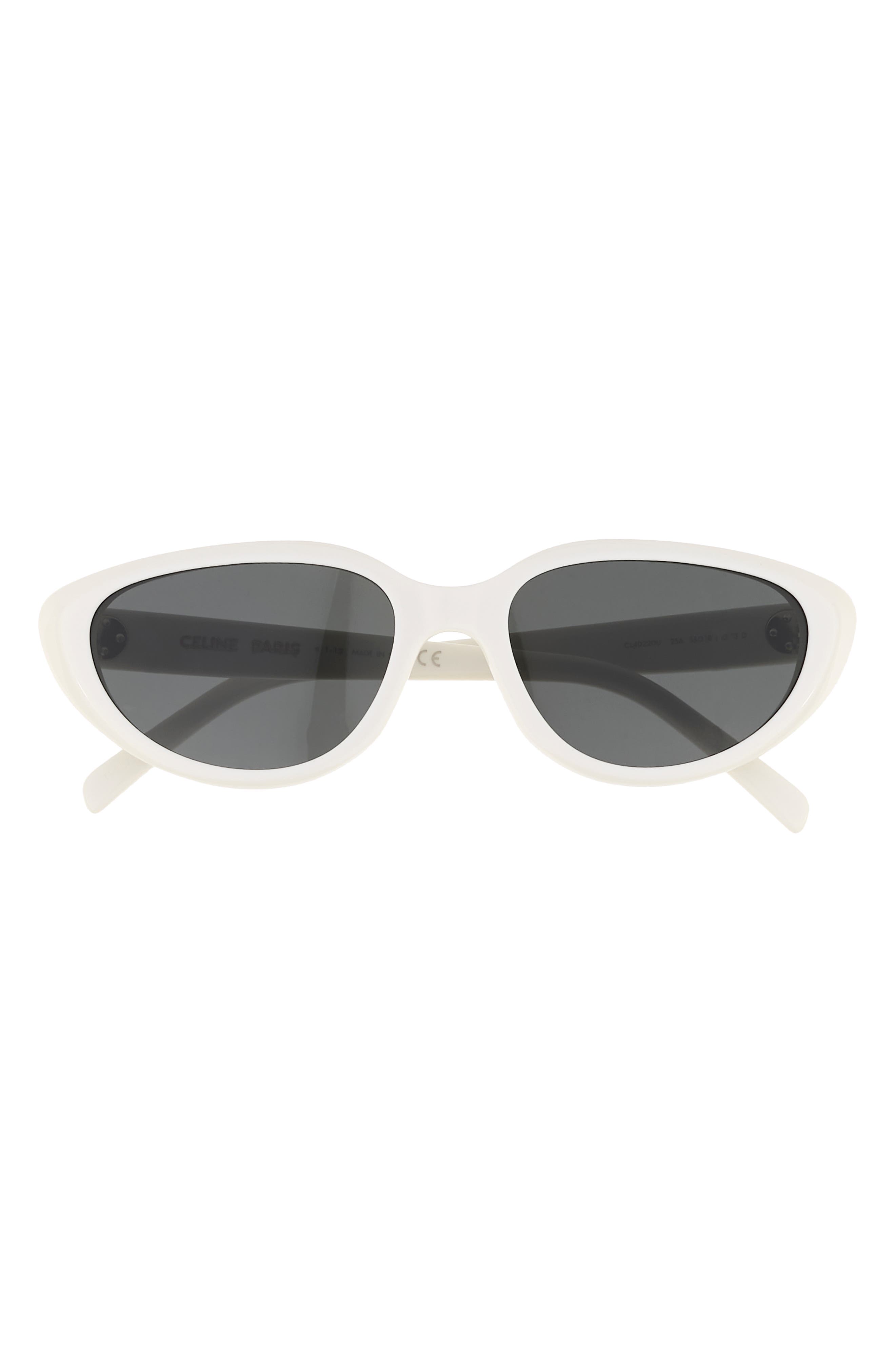 celine 55mm cat eye sunglasses