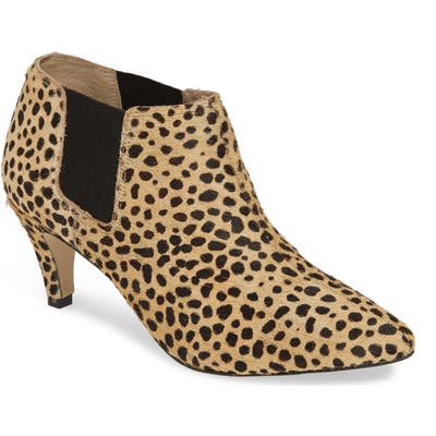 Matisse Brynn Genuine Calf Hair Bootie, Beige (Nordstrom Exclusive)