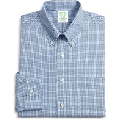 Brooks Brothers Milano Slim Fit Plaid Dress Shirt (3 For $207)