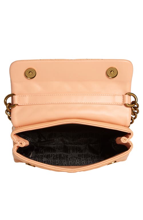Shop Kurt Geiger London Brixton Lock Shoulder Bag & Belt Bag Set In Light/pastel Orange