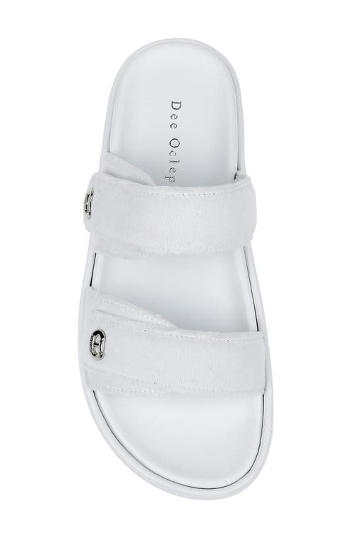 Shop Dee Ocleppo Finland Slide Sandal In White