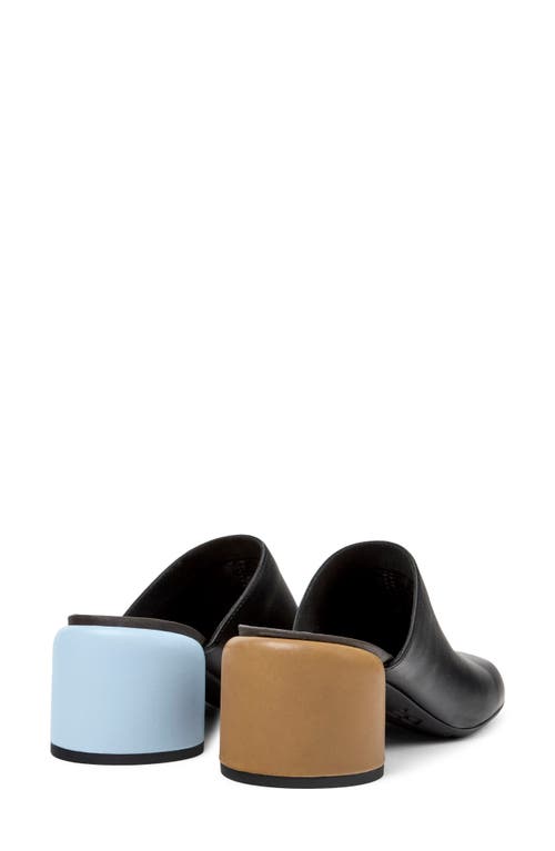 Shop Camper Niki Mismatched Mules In Black