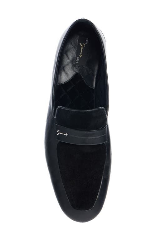 Shop Givenchy Strap Loafer In Black