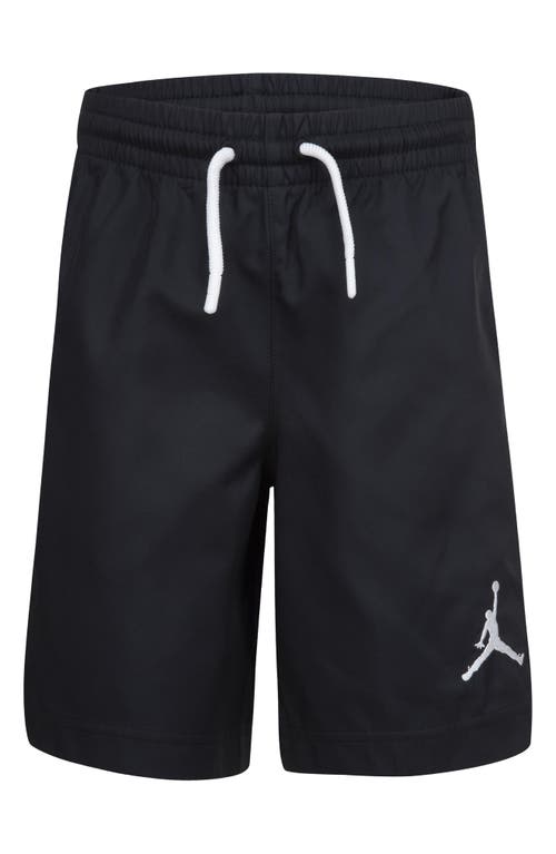 Jordan Kids' Jumpman Woven Play Shorts in Black