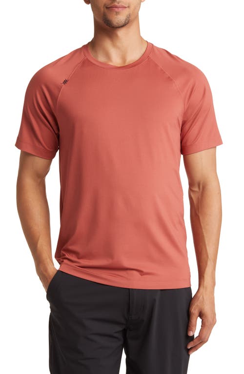 Rhone Reign Athletic Short Sleeve T-Shirt in Shark Gray