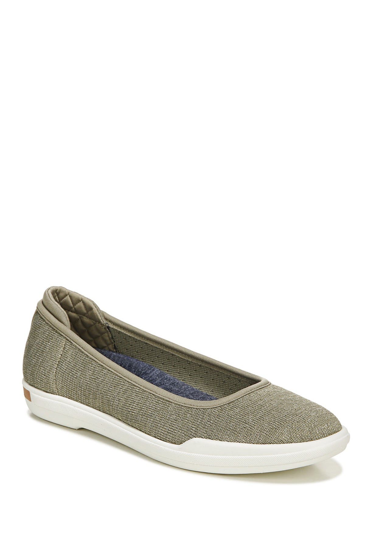 Dr. Scholl's Rise Knit Slip-on Flat In Sage Green