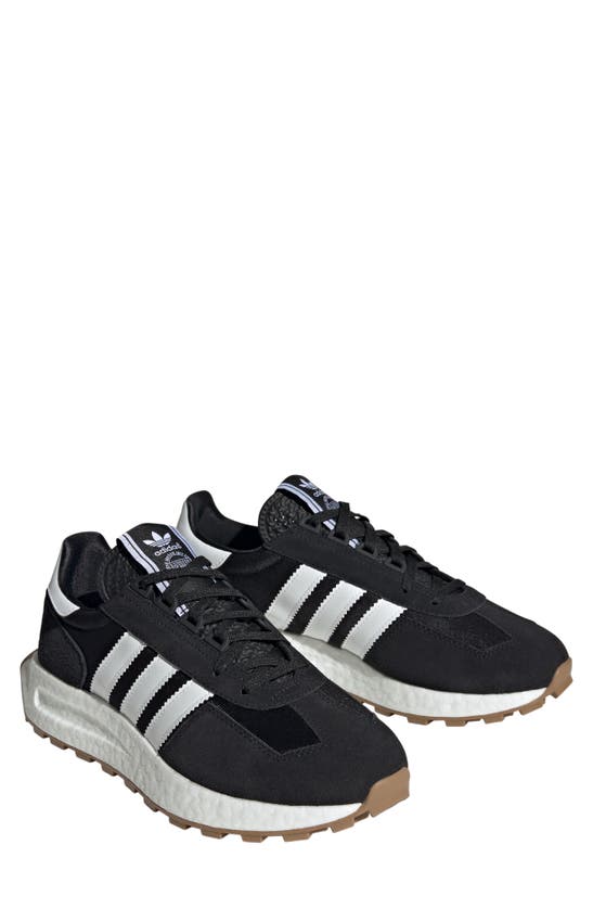 Adidas Originals Retropy E5 Sneaker In Black/ White/ Gum