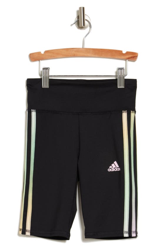 Adidas Originals Adidas Kids' 3-stripes Bike Shorts In Black
