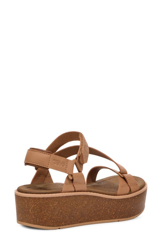 Shop Teva Madera Wedge Sandal In Tigers Eye