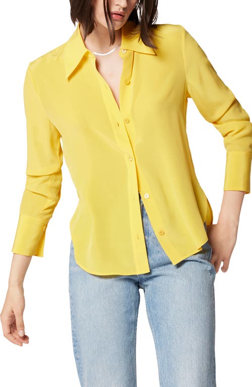 Equipment Leona Silk Button-Up Shirt in Soleil De Printemps