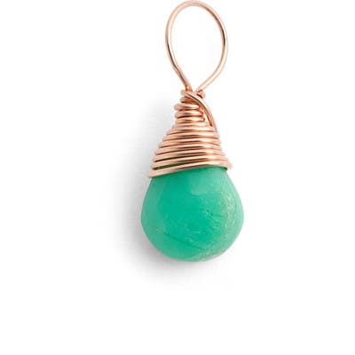 Nashelle 14K-Rose Gold Fill & Semiprecious Stone Charm