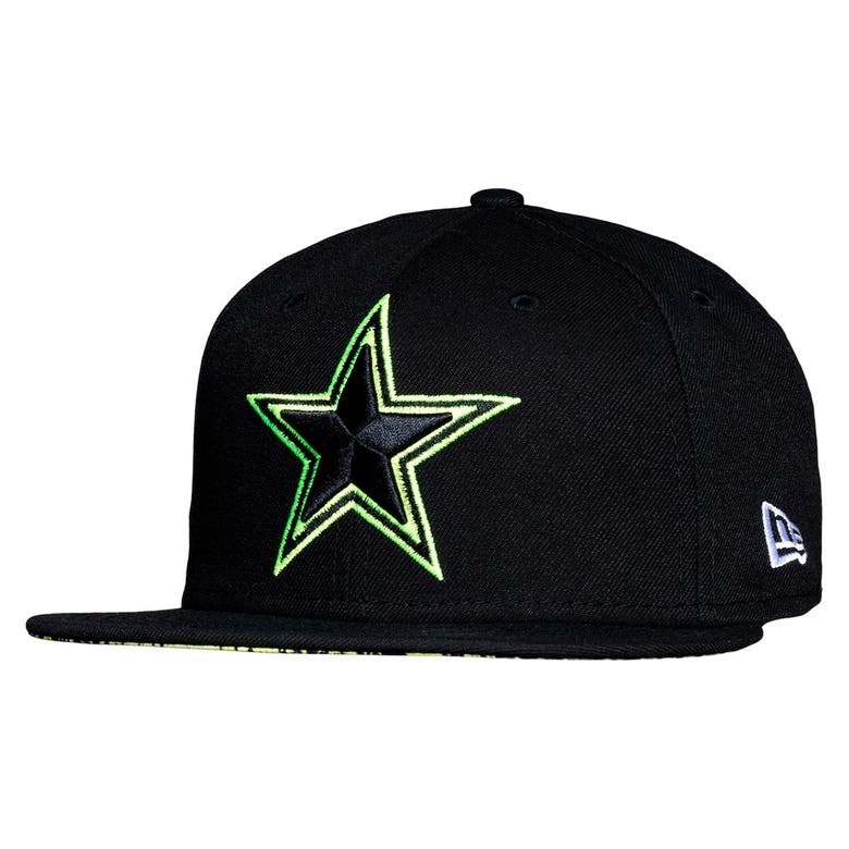 Dallas Cowboys SB XXX SUMMER POP SIDE-PATCH Black Fitted Hat