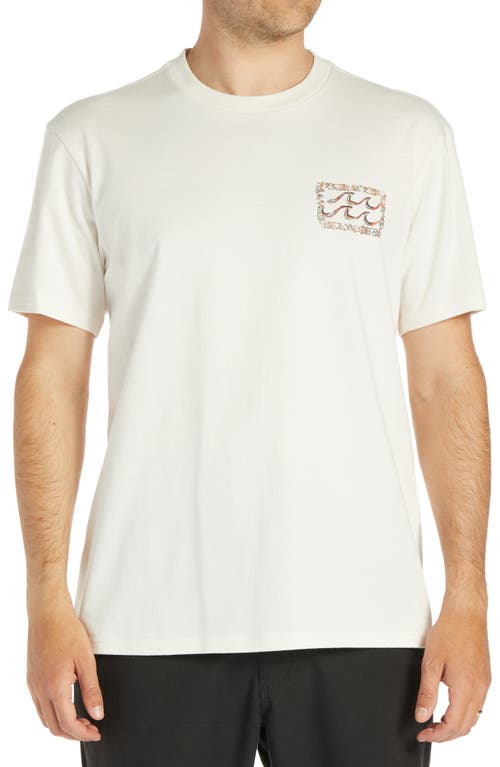 Billabong Traces Organic Cotton Graphic T-Shirt in Off White at Nordstrom, Size Xx-Large