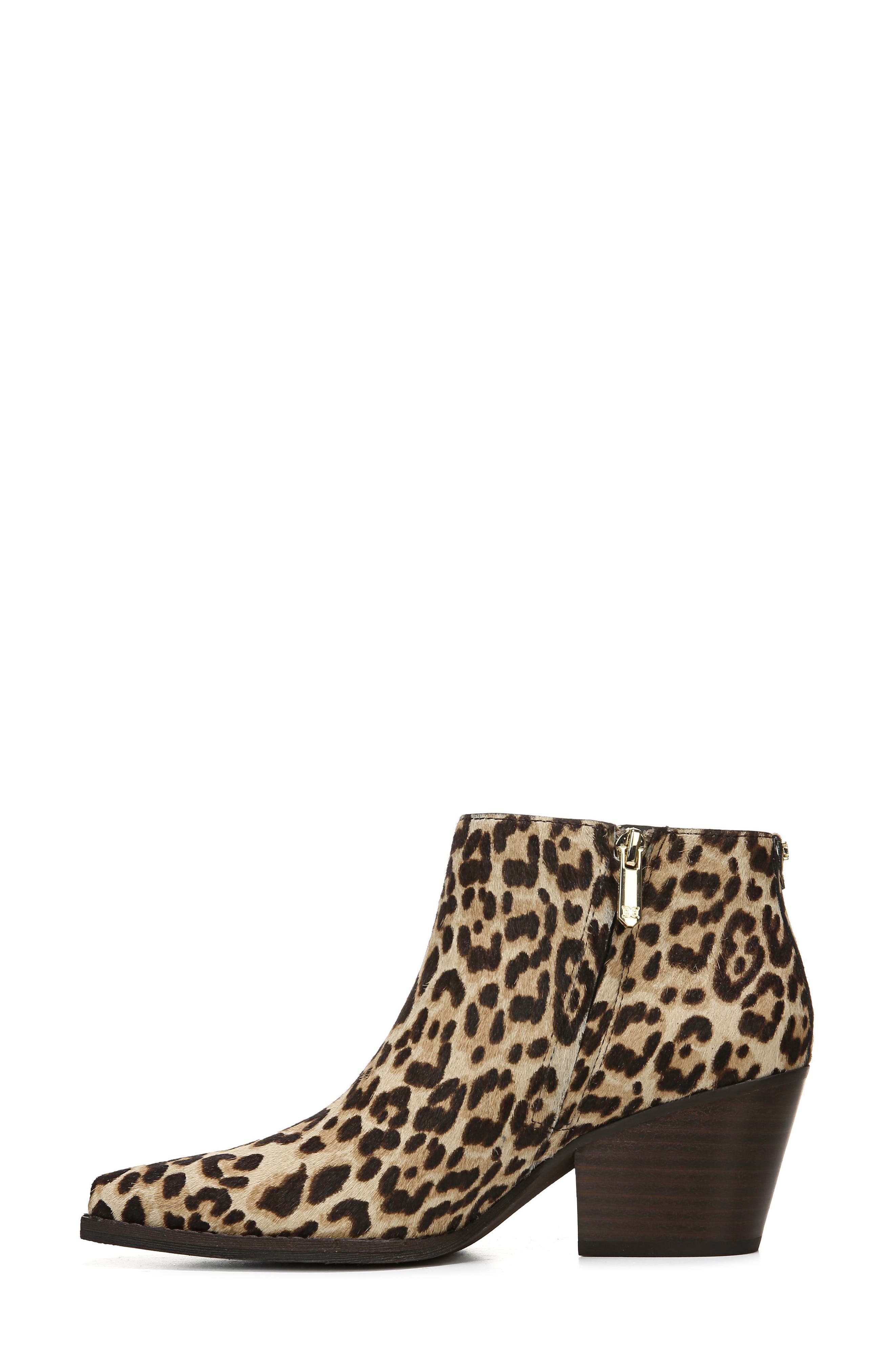 walden genuine calf hair bootie