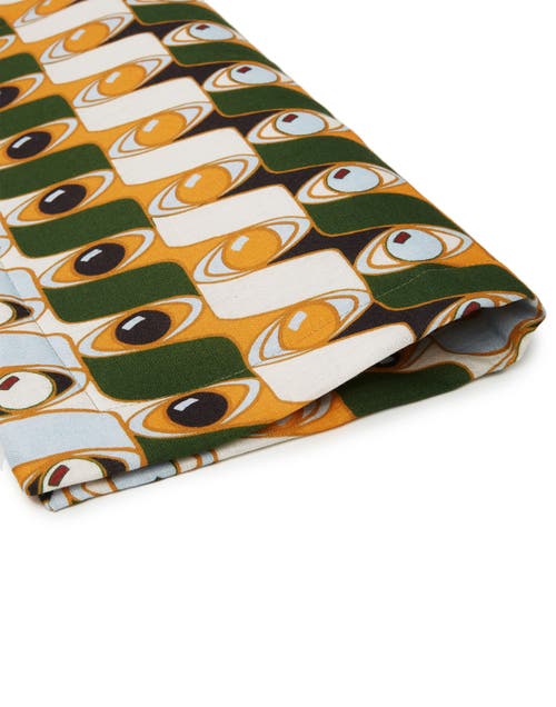 La Doublej Placemats Set Of 2 (35x45) Third Eye Yellow In Third Eye Yellow