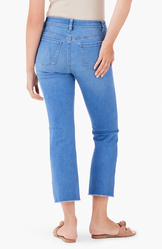 Shop Nic + Zoe Nic+zoe High Waist Demi Bootcut Ankle Jeans In Horizon