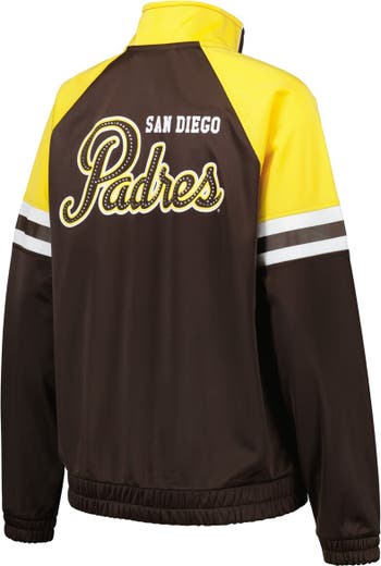 Women's G-III 4Her by Carl Banks Brown San Diego Padres Game Over Maxi Dress Size: Extra Small