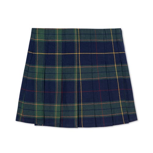 HOPE & HENRY HOPE & HENRY GIRLS' ORGANIC PLEATED BUCKLE SKIRT, KIDS