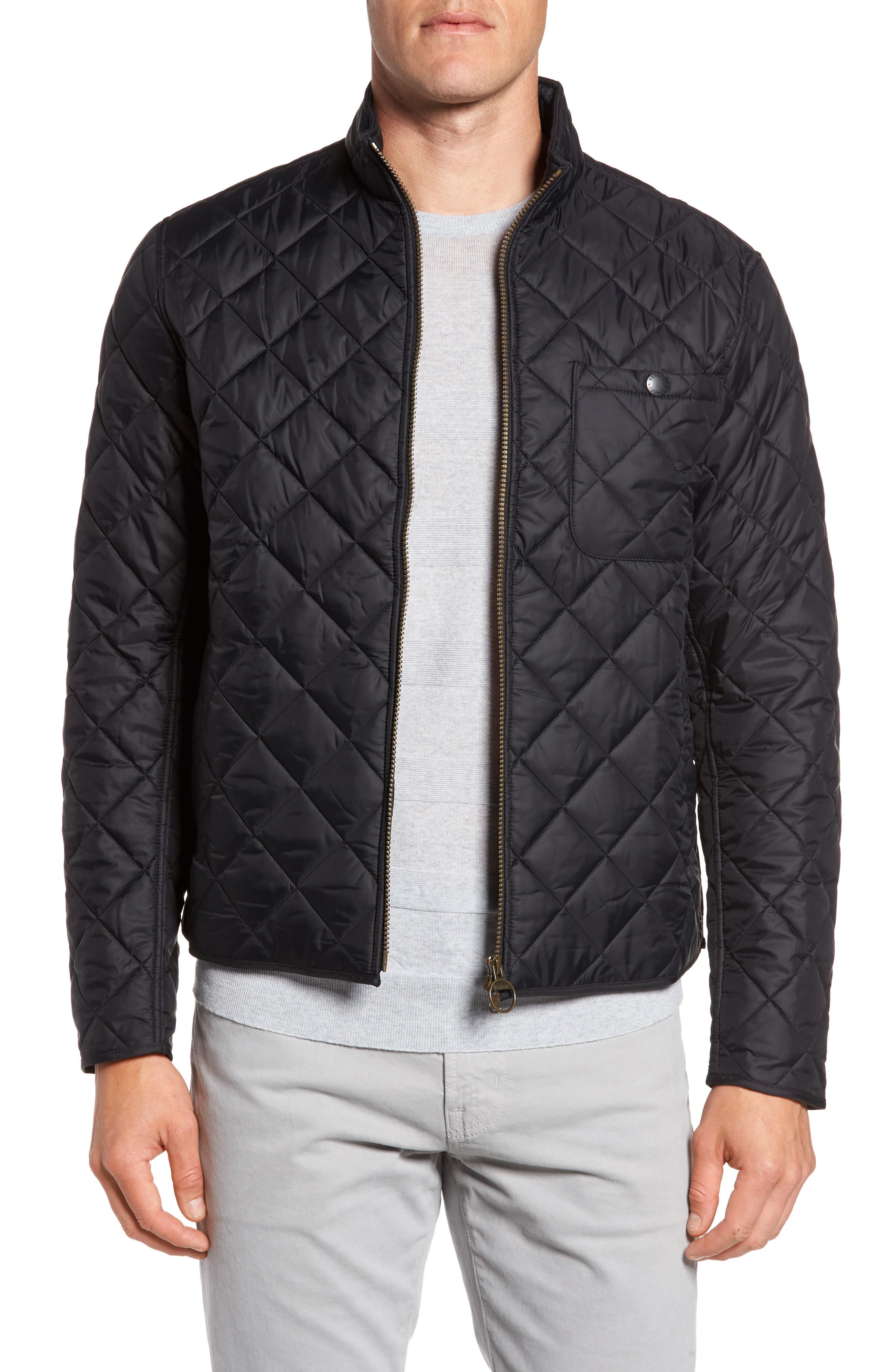 barbour pod quilted jacket
