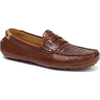 Trask Dixon Penny Loafer- Brown