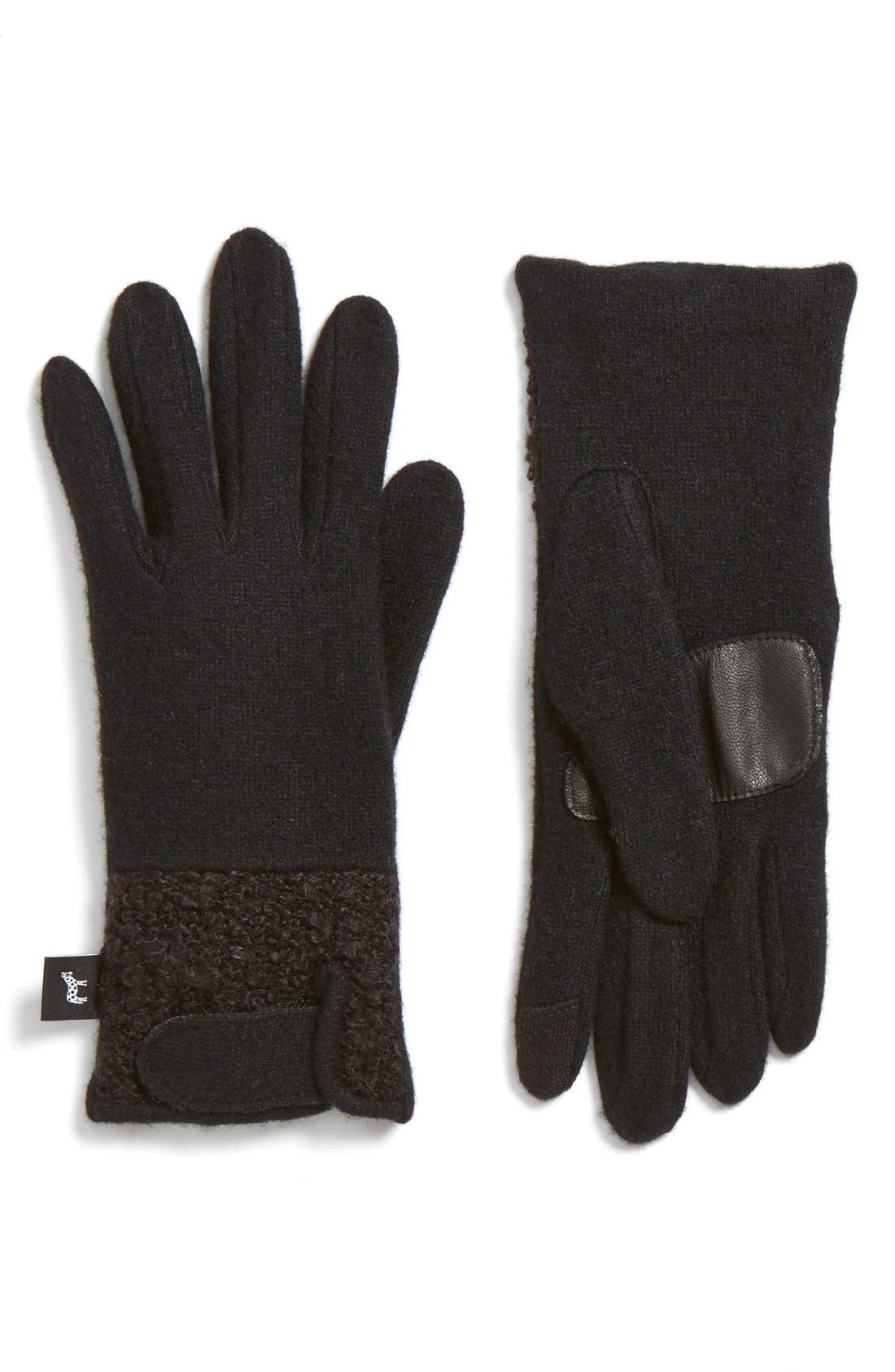 Echo 'Touch Bouclé' Tech Gloves Nordstrom