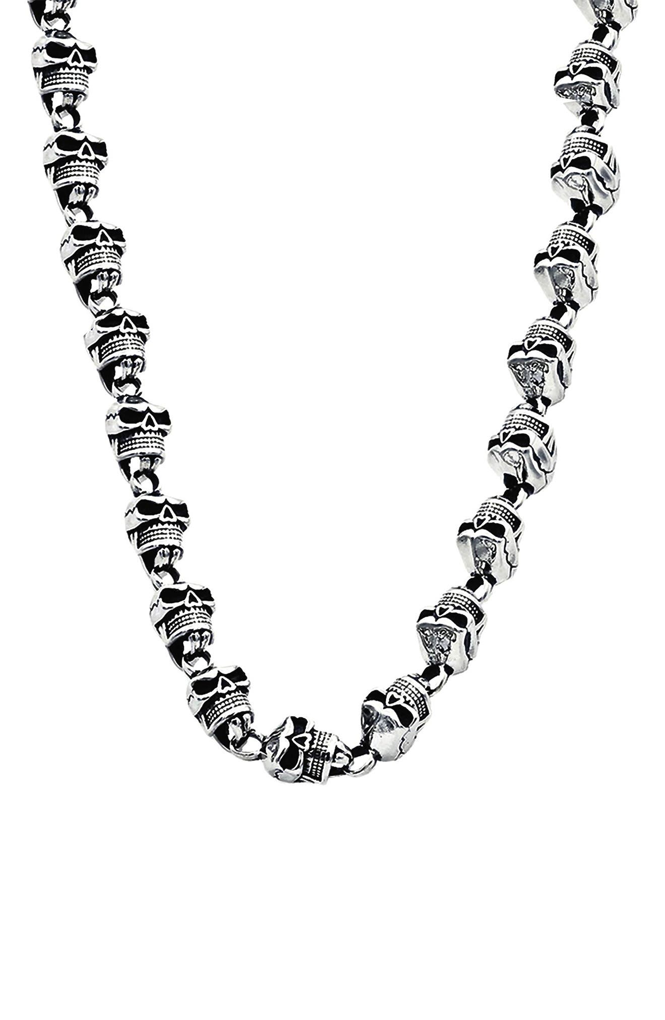 Jane Basch Designs Men's Skull Link 