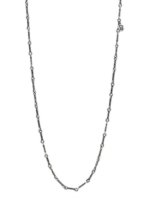 Artisan Sterling Silver Chain Necklace
