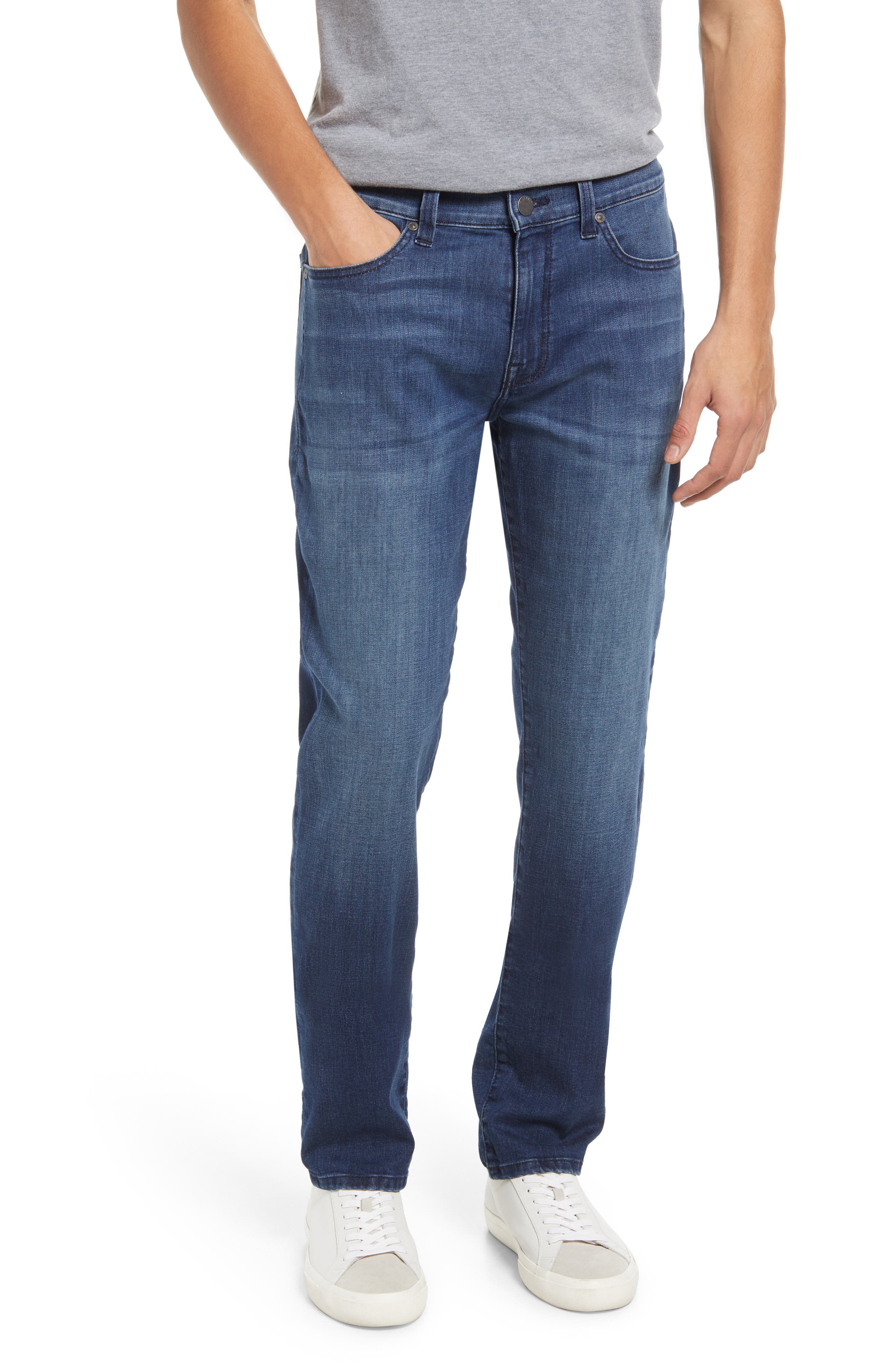 34X32 FIDELITY DENIM Vantage Skinny Jeans $234 NWT Zip fly Straight leg