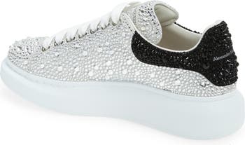Alexander McQueen Oversized crystal-embellished Sneakers - Farfetch