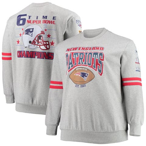 Men's Mitchell & Ness Tedy Bruschi Royal New England Patriots Big