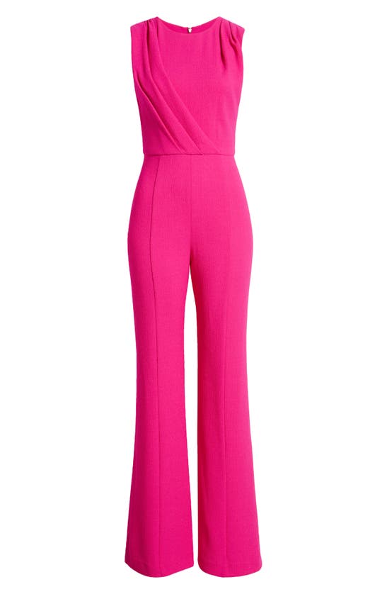 Shop Black Halo Colette Sleeveless Jumpsuit In Vibrant Pink