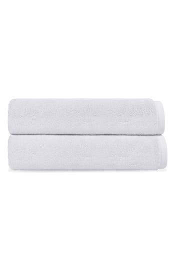 Brooks Brothers Puresoft 2-piece Turkish Cotton Bath Towel Set In White