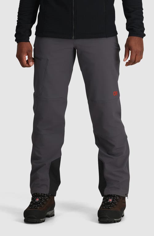 Shop Outdoor Research Cirque Iii Weather Resistant Performance Pants In Storm