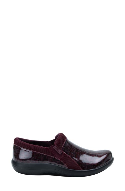 Shop Alegria By Pg Lite Duette Loafer In Wine Block