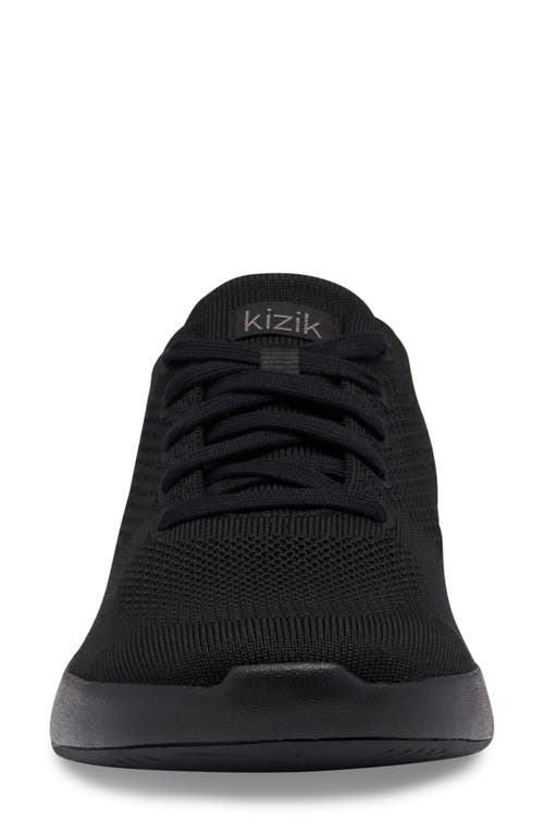 Shop Kizik Lima Hands-free Sneaker In Blackout