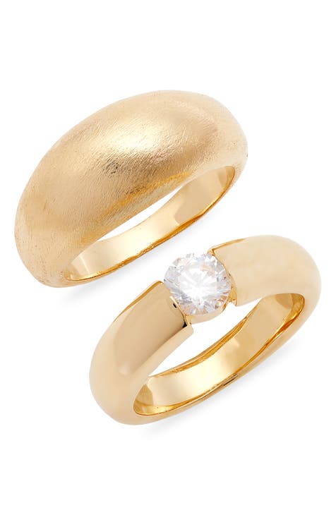 Demi Fine Assorted Set of Two Rings