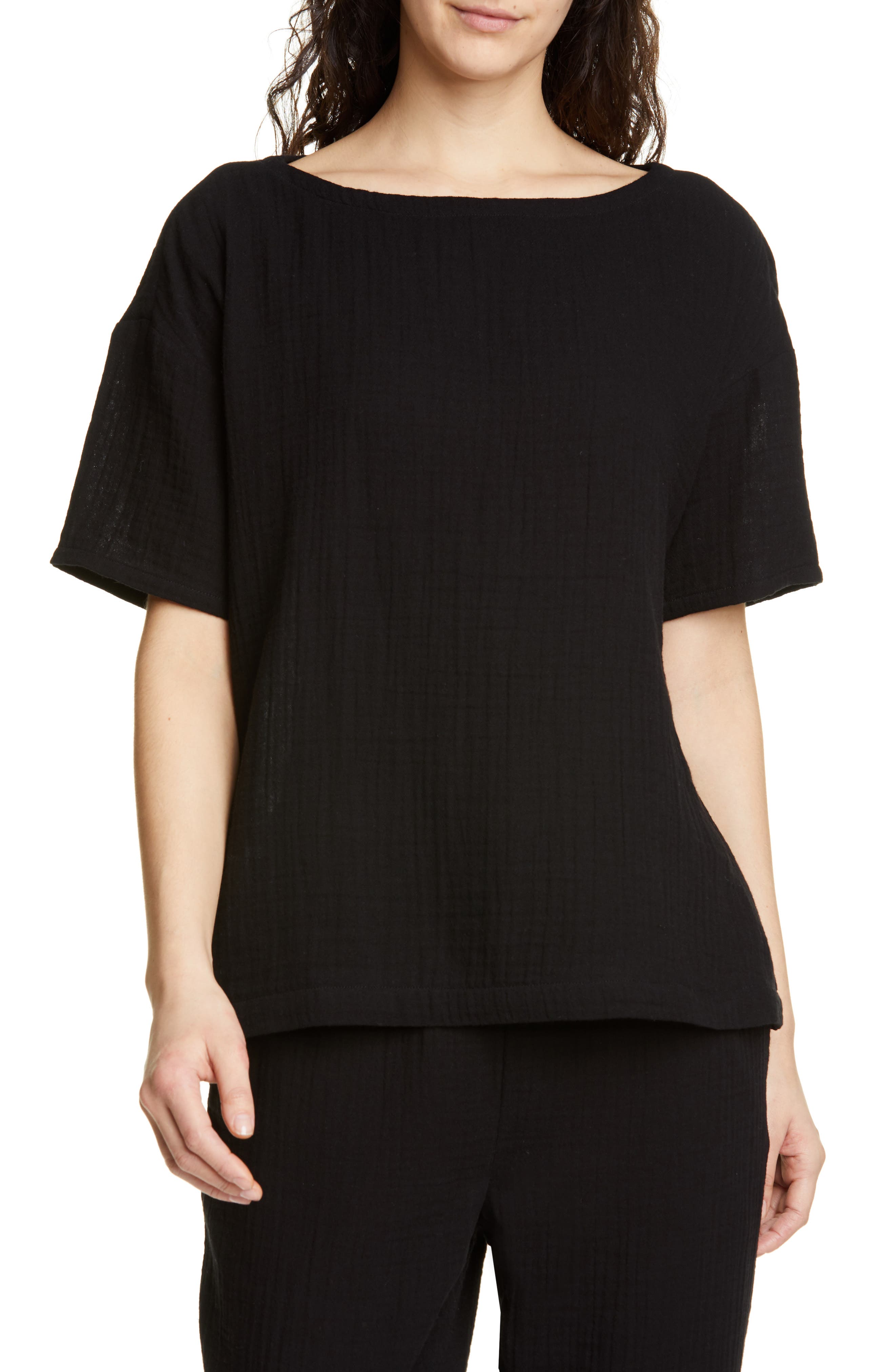 eileen fisher organic cotton top