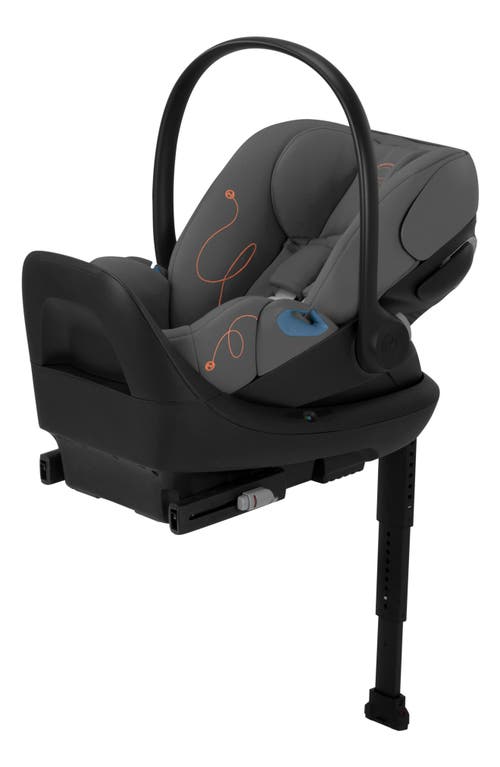 CYBEX Cloud G Lux Comfort Extend SensorSafe Car Seat & Base in Lava Grey at Nordstrom
