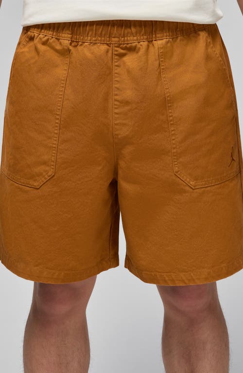 Shop Nike Essentials Woven Shorts In Desert Bronze