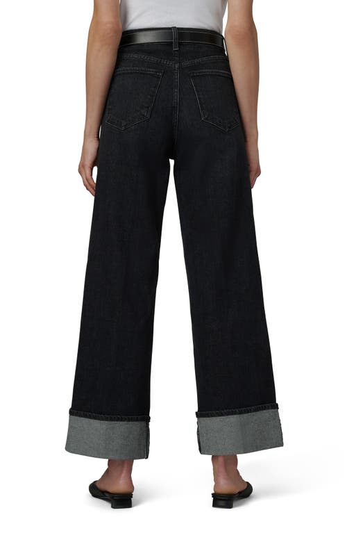 Shop Joe's The Trixie Cuffed Wide Leg Trouser Jeans In Mindset