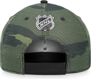 Fanatics Men's Boston Bruins Military Appreciation Camo Hat Black One Size