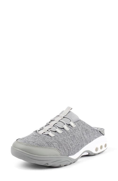 Austin Sneaker Mule in Grey Fabric